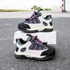 Novos Sapatos de Caminhada ao Ar Livre para Crianças Outono 2025 Fivela da Moda Sapatos Casuais Malha Respirável Sapatos Esportivos para Meninos e Meninas