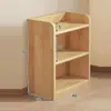 Estantería de almacenamiento de madera maciza para sala de estar, estantería infantil integrada simple, estantería de varios niveles para el hogar para dormitorio y jardín de infantes, modelo nuevo