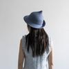 Otoño e invierno nuevo moda europea y americana personalidad sombrero de lana mágica estilo escenario sombrero de fieltro rizado