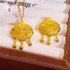 Colgante de Candado de Campana de la Fortuna Hueca de Cobre Chapado en Oro, Colgante de Candado de Seguridad para Niños, Color Duradero, para Niñas