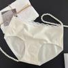Ropa Interior de Algodón Suave para Mujer N9297 Estilo Bailarina de Ballet Sencillo Sin Costuras, Calzones Largos 10A de Algodón para Bebé Clase A con Entrepierna Extendida