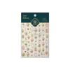 Pegatinas para Uñas Tensor Patrón de Piedras Preciosas Estilo Europeo y Americano Color Dorado M1211 Pegatinas para Uñas Estilo Lujo Ligero Ráfaga de Estrella de Piedras Preciosas Iridiscentes
