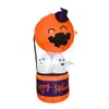 Halloween Fantasma Branco Elfo Modelo Inflável Balão de Ar Quente Abóbora Modelo Inflável Decoração de Festa de Festival de Halloween Modelo Inflável