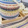 Novos acessórios de vestuário chinês Hanfu fita cavalo rosto saia pago roupas étnicas jacquard bordado