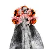 Faixa de Cabelo Nova para Halloween Transfronteiriça, Acessórios de Cabelo Assustadores de Caveira e Mão Fantasma, Acessórios de Cabelo de Rede para Festa e Fantasia de Dança