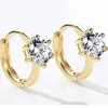 Versión coreana de la novela pendientes de moda populares pendientes de diamante de ocho corazones y ocho flechas de seis garras pendientes para mujer pendientes al por mayor