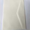 Cola de baba de couro de boi branco 120g em estoque liso/fazer impressão colorida Envelope B6 ocidental nº 3 chinês conforme necessário