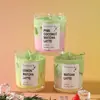 Cera de Gel vertida a mano Rodajas de Cera para Aromaterapia en Forma Cilíndrica con Temática de Café Helado, Personalizables con Logo, Exclusivamente para Ventas Transfronterizas