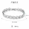Pulsera Magnética Desmontable para Mujer Mariposa Rojo Antiguo Hebilla Plana Joyería de Aleación de Zinc de Lujo Ligero No Descolorante Venta al por Mayor