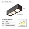 Spots de Teto LED de Sobrepor Sem Luz Principal Sala de Estar Casa Spots de Teto Luz de Grade de Cabeça Dupla Luz Forte Quarto Luz Fonte de Luz Gx53