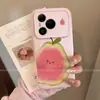 Adequado para Capa de Celular Huawei Pura90 Pro Max, Proteção Completa da Lente, Anti-Queda, Design de Goiaba Cartoon Fofo de Alta Qualidade para Mulheres