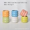 Vaso de cerâmica multi-carnudo criativo mini combinação macaron planta cacto vaso de mesa ornamentos fabricantes de vasos atacado