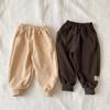 Calça de Fleece Infantil, Calça Esportiva para Meninos, Calça de Moletom Casual Espessa para Meninas, Nova Calça Longa para Bebê Outono e Inverno 2026