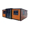 Caja Plegable Expandible Tipo Caja Seis Seis Seis cm Tres en Uno Doble Ala con Dos Habitaciones y un Salón con Baño para Zonas Turísticas y Alojamientos