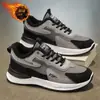 Zapatos Deportivos para Hombre Transfronterizos con Forro de Lana, Zapatos Casuales Gruesos de Moda para Hombre, Cómodos y Versátiles, de Suela Suave, Calientes, Estilo Papá