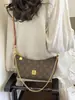 Nuevo bolso de axila de cadena vintage Caitlin24 de alta calidad, bolso cruzado de hombro moderno, bolso simple tipo empanada