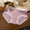 Roupa íntima feminina de seda japonesa com grafeno bacteriostático, virilha para meninas, desejo puro, confortável, nua, fina, sexy, calcinhas femininas