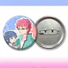 La desastrosa vida de Saiki Kusuo: Insignia de Lata Shinnosuke Aizawa Broche Pin Souvenir de Concierto