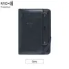 Nuevo Retro Transfronterizo Porta Pasaporte Antirrobo RFID para Hombre y Mujer Billetera Portátil para Pasaporte Porta Tarjetas Antimagnético Bolsa para Identificación