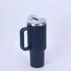 Taza de Hielo de Segunda Generación Transfronteriza de 40 oz de Gran Capacidad con Asa de Acero Inoxidable 304 Taza Portátil para Exteriores Termo Portátil para Coche