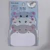 Notas Adhesivas de Dibujos Animados Listas para Uso Transfronterizo, Notas Adhesivas de Animales para Mensajes, Pegatinas N-Time para Diarios Personales y Pegatinas Desprendibles