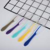 Peines Desechables de Hotel Disponibles en Múltiples Colores, Artículos de Plástico Transparente, Portátiles para Viajes Aéreos, de Dientes Finos