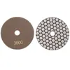 Disco de Diamante para Pulido en Seco de 4 Pulgadas Base de Panal Disco para Pulir Mármol Disco de Diamante para Pulido en Seco Disco de Pulido y Lijado de Forma Irregular