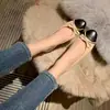 Zapatos Planos de Hada Suaves y Tranquilos Diarios Estilo Bosque Fresco Artístico 2026 Zapatos de Mujer Casual Estilo Caliente Moda Tendencia