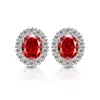 Tiktok Mais Vendidos Flor de Gelo Lapidada Pedra Preciosa Diamante de Alto Carbono Brincos de Girassol para Mulheres Moda Brincos de Luxo Dropshipping ao Vivo