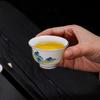 Xícaras de Chá de Porcelana Branca Feitas de Jade Gordura de Ovelha, Xícaras Individuais Pequenas de Cerâmica para Degustação de Chá, Conjunto de 6, Estilo Dehua para Receber Convidados, Novo Estilo Chinês
