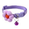 Bola de pelo pequeño lazo de flor collar flor collar de gato collar de perro suministros para mascotas fábrica directa optimización transfronteriza