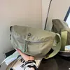 Nueva Bolsa Cruzada de Diseño Ins Coreano de Alta Gama, Color Sólido, Estilo Perezoso Simple, Bolsa Cruzada Ligera para Mujer