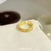 Anillo Rombo Doble Capa con Diamantes Brillantes para Mujer, Diseño de Nicho, Moderno, Sencillo, Elegante, Gama Alta, Anillo para Dedo Índice de Lujo Ligero