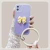 Funda con lazo para iPhone 13/XR, funda protectora para Apple 16, funda blanda para 11/7Plus, XSmax