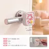 Nova Flor de Dinheiro Maçaneta de Porta Silicone Anti-Colisão Fofa Entrada Quarto Porta Traseira Adesivo Anti-Colisão Amortecedor Artefato Decoração