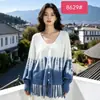 Conjunto Informal de Sudadera Gruesa y Pantalón de Chándal Azul Tie-Dye Hecho a Mano, Original, 100% Vegetal, Isatis Indigofolia, Moderno y Casual