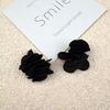 Acessórios de florzinha pequena de chifone 3cm feitos à mão costurados à mão DIY tecido camélia brincos brincos brincos acessórios acessórios