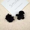 Hecho a Mano Gasa Cosido a Mano 3cm Pequeñas Flores Accesorios DIY Tela Camelia Aretes Accesorios para Aretes Accesorios