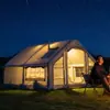 Barracas infláveis personalizadas para uso externo, para camping e turismo, suprimentos de barraca de viagem tudo-em-um, vendas diretas da fábrica e personalização