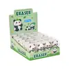Goma de Borrar 3D Estéreo con Forma de Panda de Dibujos Animados Papelería Borradora Infantil Regalo Goma Suave de PVC Goma de Borrar No Tóxica Venta al por Mayor