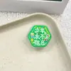 Portanotas adhesivas de PP inspirador con derechos de autor, alto atractivo estético, linda solución de almacenamiento para estudiantes para exámenes, clip de doble cara con forma de diamante de acrílico