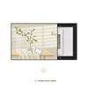 Caja de medidor de viento estilo ins nórdico pintura decorativa planta verde pequeña y fresca caja de distribución caja de interruptor de blindaje pintura para colgar
