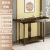Nuevo Mesa de Altar Estilo Chino Decoraciones Soporte de Exhibición Jarrón Estante de Almacenamiento de Porcelana Mesa de Altar Mesa Consola Gabinete de Entrada Estante de Almacenamiento