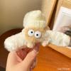 Outono e inverno amor borla pingente bola de cabelo grampo de cabelo pelúcia garra grampo de cabelo para trás cabeça grampo de cabelo superior acessórios de cabelo femininos