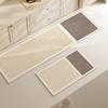 Tapetes de Cocina Estilo Wabi-Sabi, Tapetes Domésticos Absorbentes de Agua y Aceite, Tapetes de Tierra de Diatomeas Resistentes a las Manchas y de Fácil Cuidado, Tapetes Anticaída y Antideslizantes