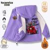 Titan fotógrafo audio hombre Chaqueta infantil forrada de polar abrigo guapo para bebé otoño e invierno 2023 nuevo abrigo trench