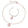 Conjunto de joias infantis europeu e americano transfronteiriço pulseira com pingente de nuvem brincos colar joias com pingente de liga de óleo de desenho animado