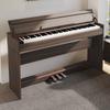 Piano eléctrico de práctica de 88 teclas con resistencia de grano de madera de media aleta, fábrica de pianos al por mayor