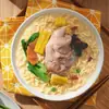 Fideos instantáneos White Elephant: Deliciosos fideos instantáneos envasados ​​con caldo picante de pollo, ternera y cerdo. Fideos instantáneos estrella.