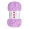 Hilo de piel gruesa, hilo de imitación de piel, gorro largo de lana de visón, bufanda tejida a mano, bolsa de material para manualidades tejida a mano
